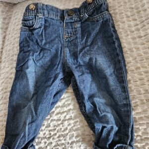 dip Blue Elastic Waist Jogger Jeans